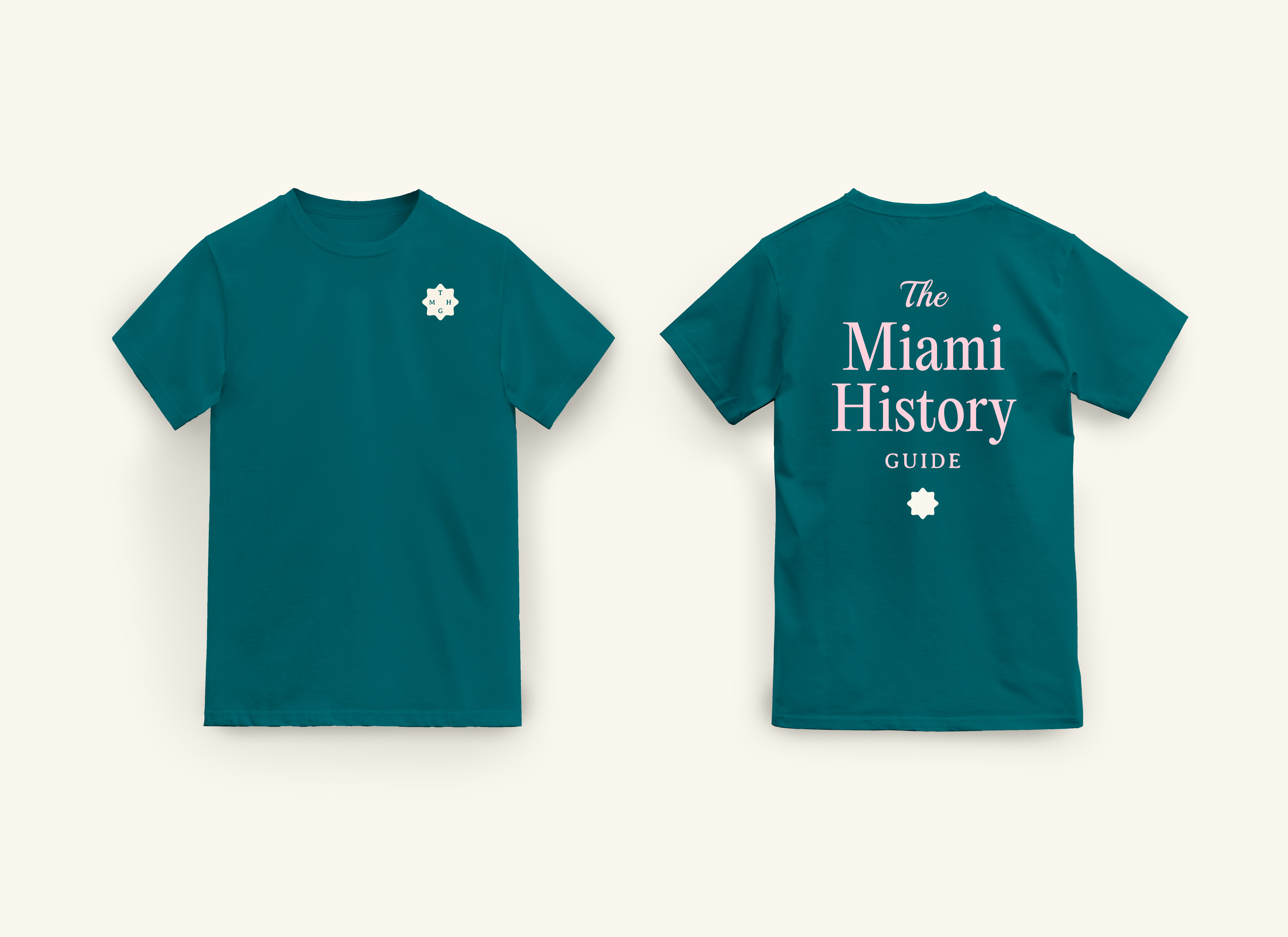 The Miami History Guide branded T-shirt