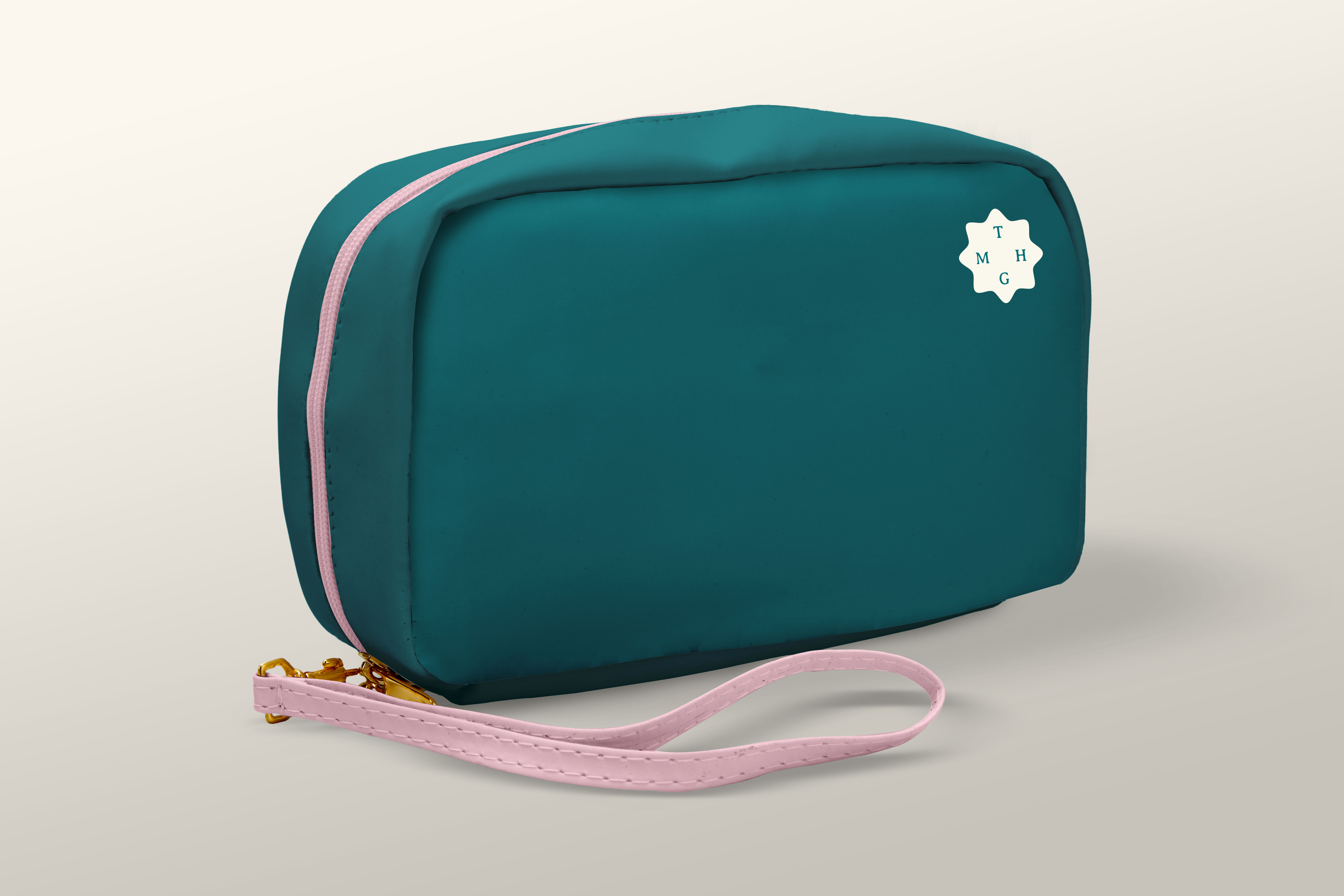 branded travel pouch